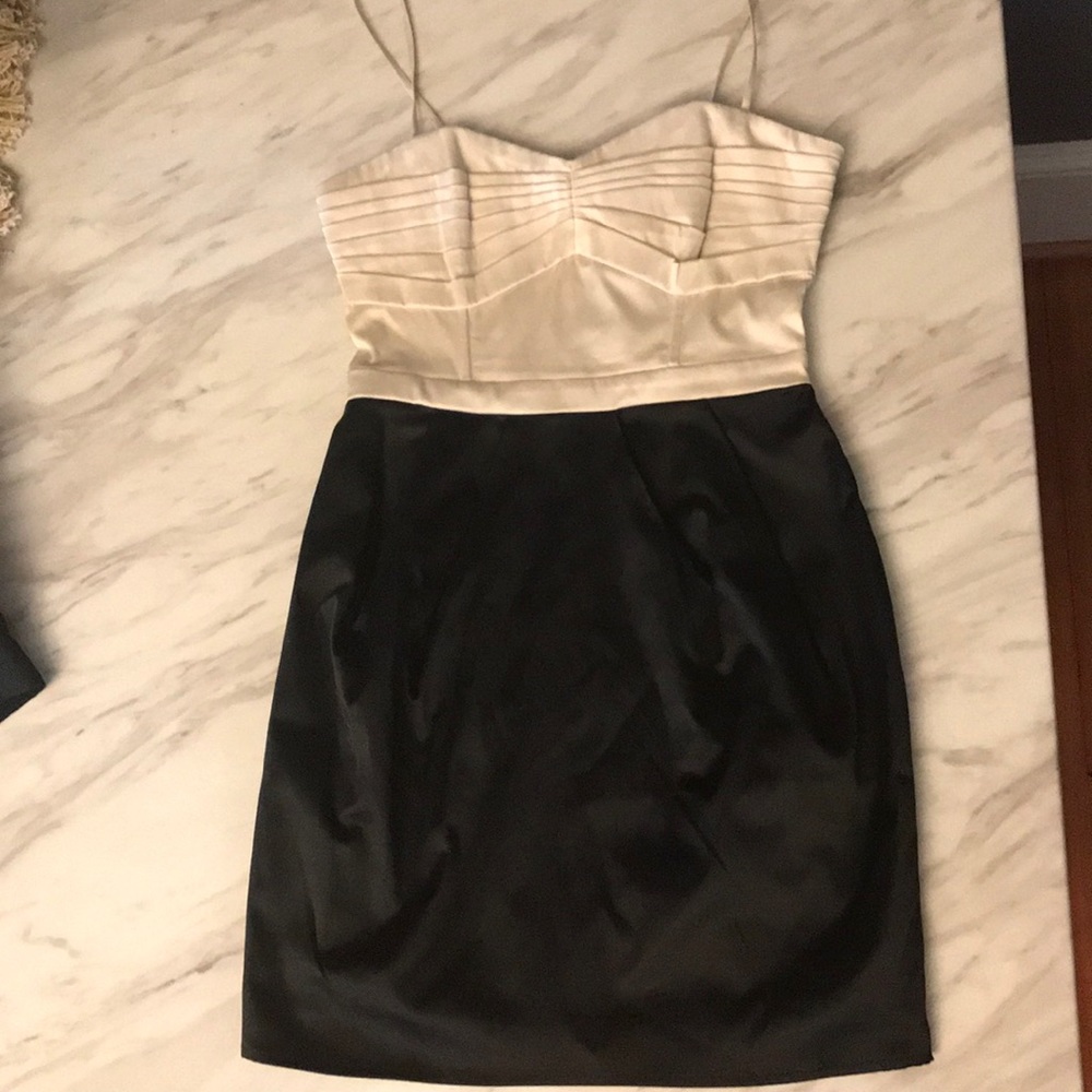 Satin cocktail dress
